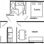 Apartment L'aconcagua - 3 Pieces 5 Pers - Aconcagua - 504ac - Plagne Centre - Avec Wifi Mae-8804 La Plagne