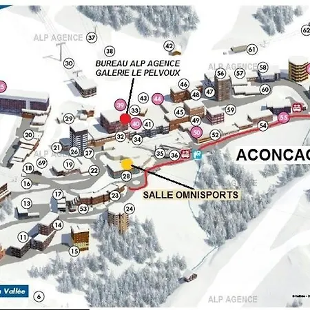 L'aconcagua - 3 Pieces 5 Pers - Aconcagua - 504ac - Plagne Centre - Avec Wifi Mae-8804 Apartment *